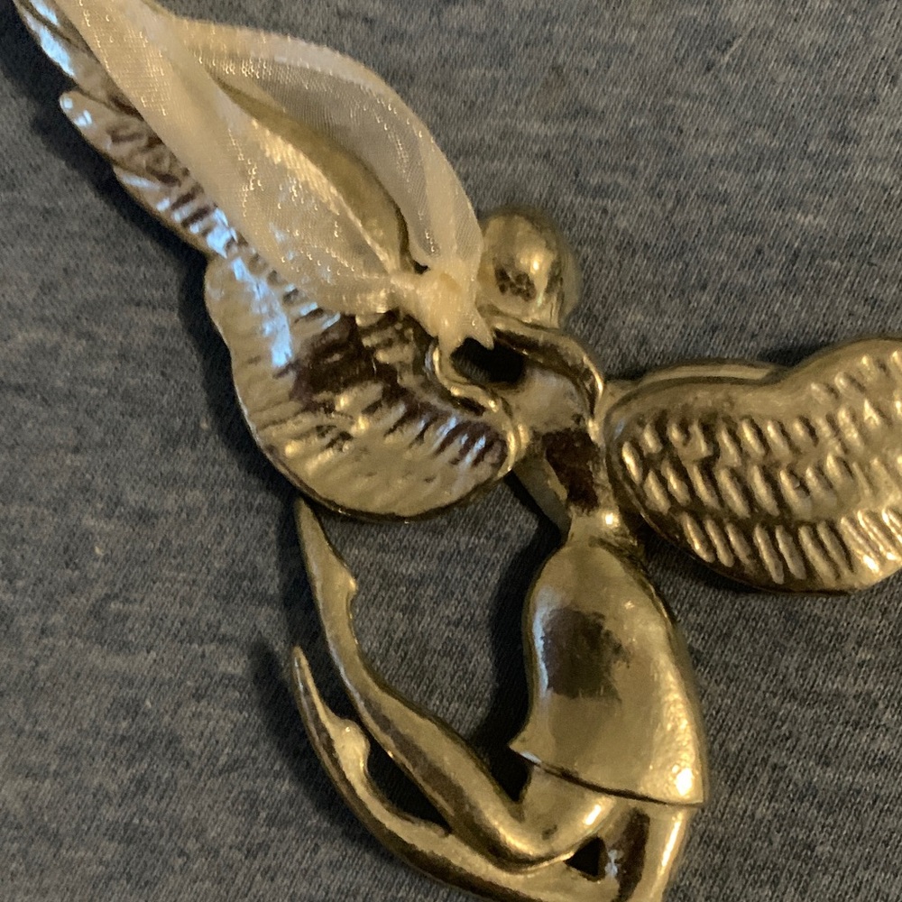 Angel Ornament with Ribbon - Picture 10 of 11